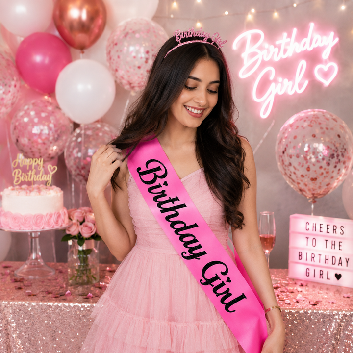 Birthday girl Sash | Birthday Party Accessory