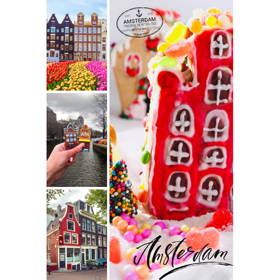 Dancing Dutch Canal House  (House of Cookie Kit) | COD Not Available