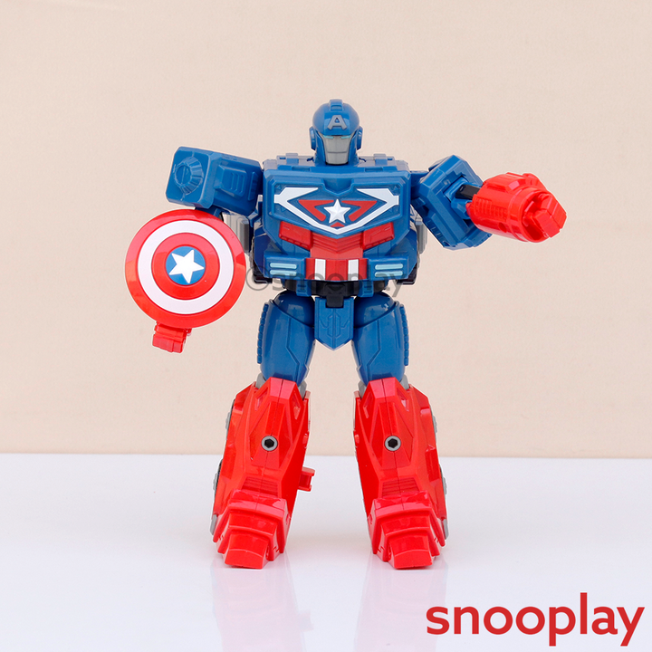 ZD Toys Original Marvel Theme Mech Strike Transformer (5-12 Years)