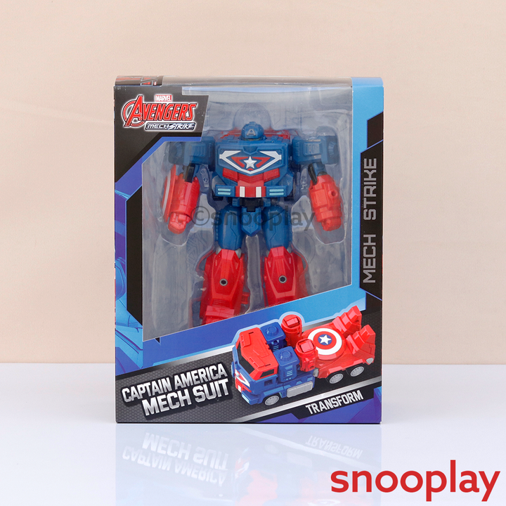 ZD Toys Original Marvel Theme Mech Strike Transformer (5-12 Years)