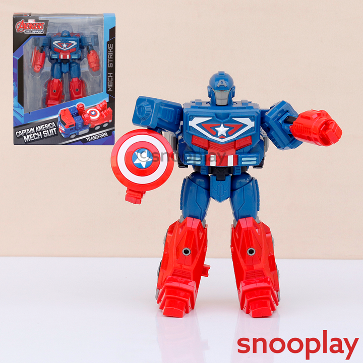 ZD Toys Original Marvel Theme Mech Strike Transformer (5-12 Years)