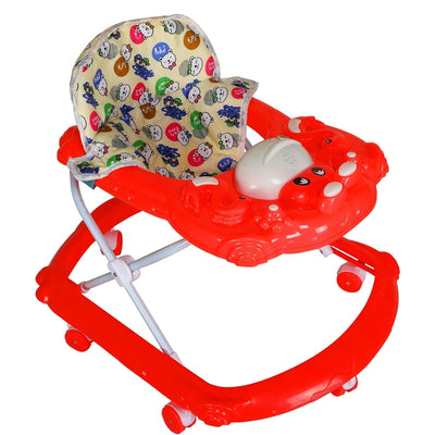 Cherry Musical Activity Circular Walker (Red)