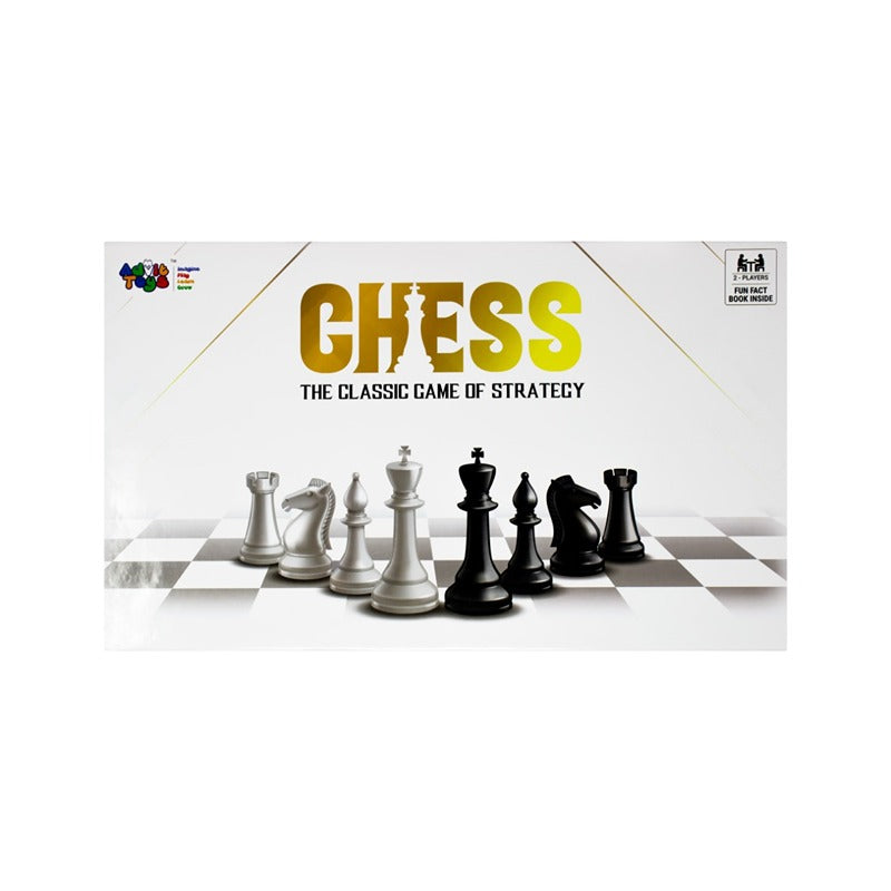 Chess - The Classic Game of Strategy (Educational Fun Fact Book Inside)