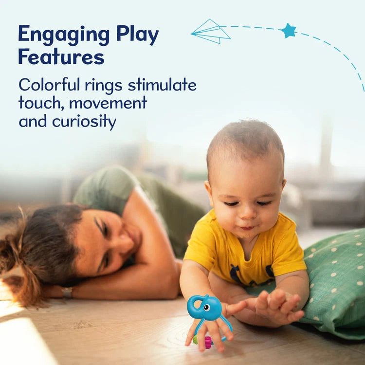 Chicco Easy Grasp Elephant Rattle | Baby Senses Toy