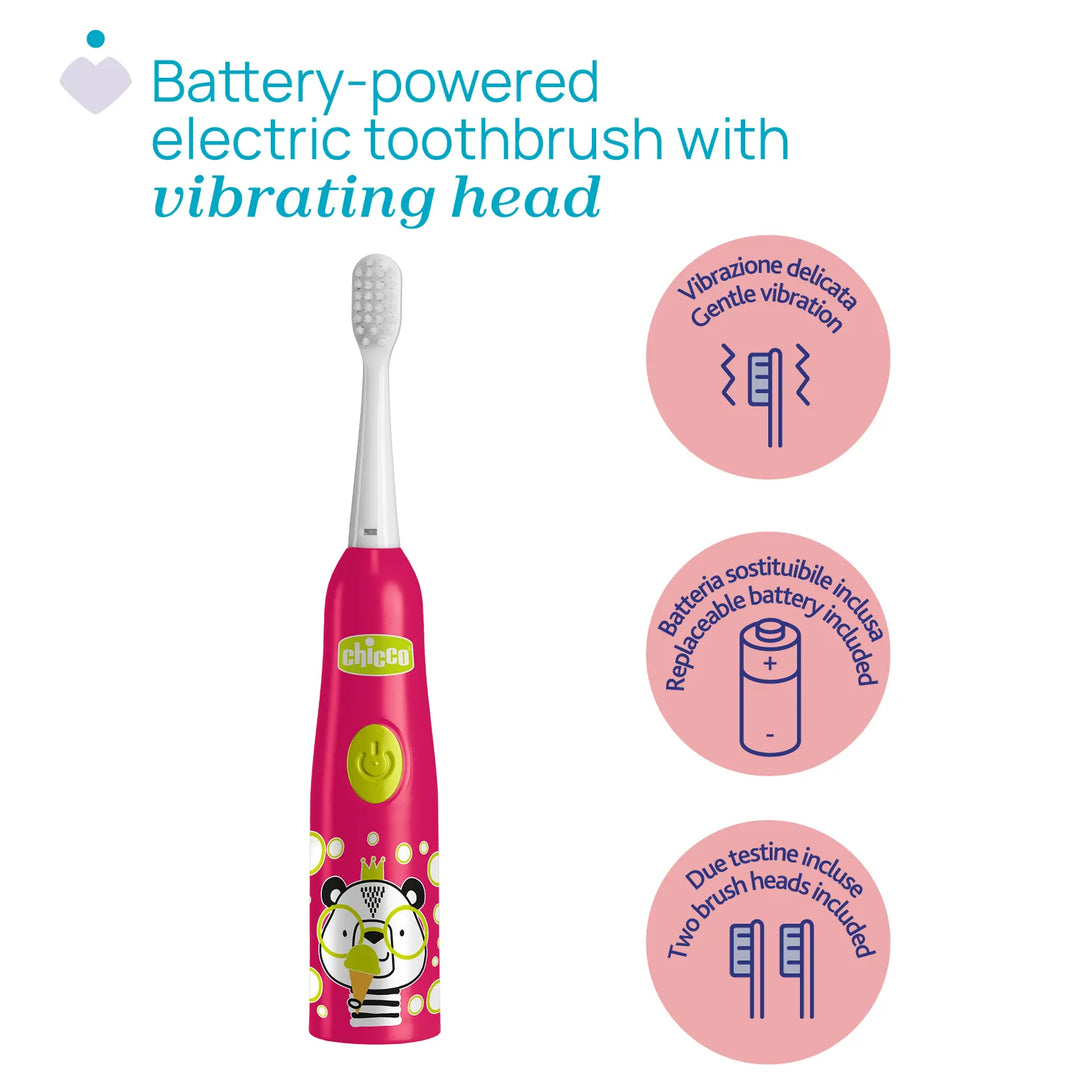 Chicco Electric Toothbrush for Kids - Panda