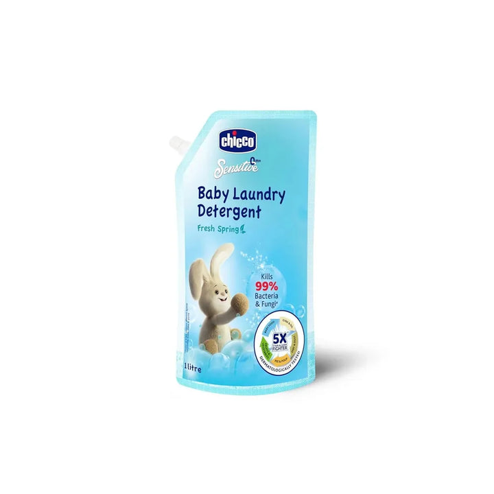 Chicco Laundry Detergent 1L Refill Pack | Baby Clothes Detergent