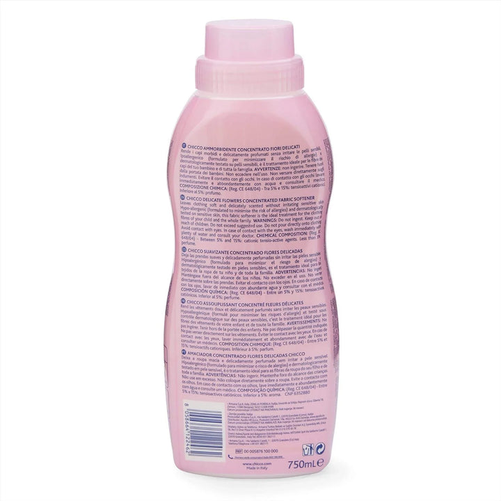 Chicco Sensitive Concentrated Fabric Softener For Laundry - 750 ml