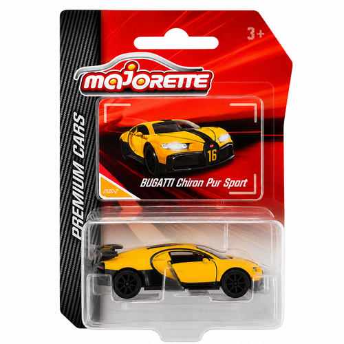 Original Licensed Majorette Bugatti Chiron Pur Sport Diecast Car