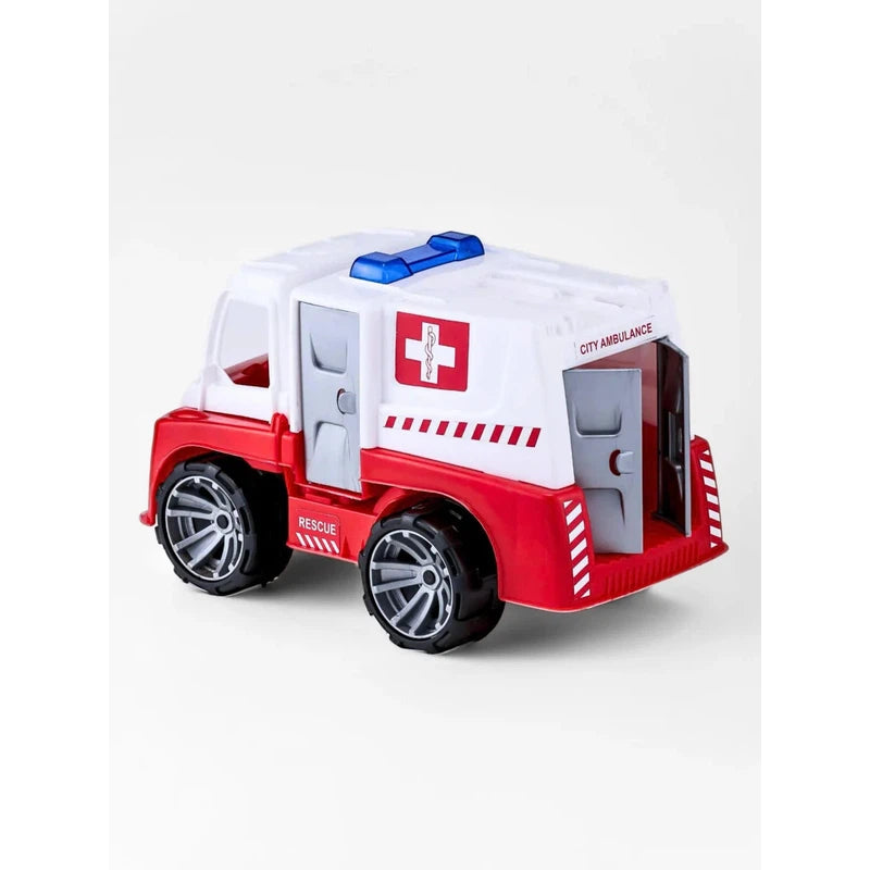 City Ambulance Friction Toy (2-5 Years)