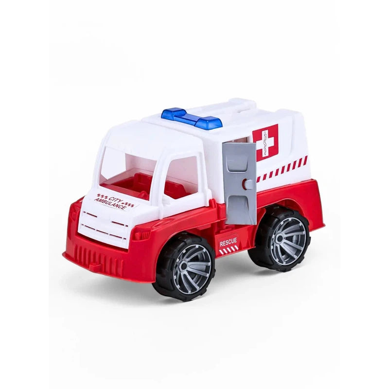 City Ambulance Friction Toy (2-5 Years)