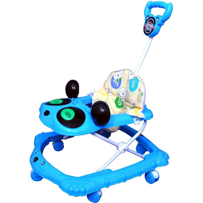 SZ Coco Musical Activity Walker With Parent Rod (Blue)