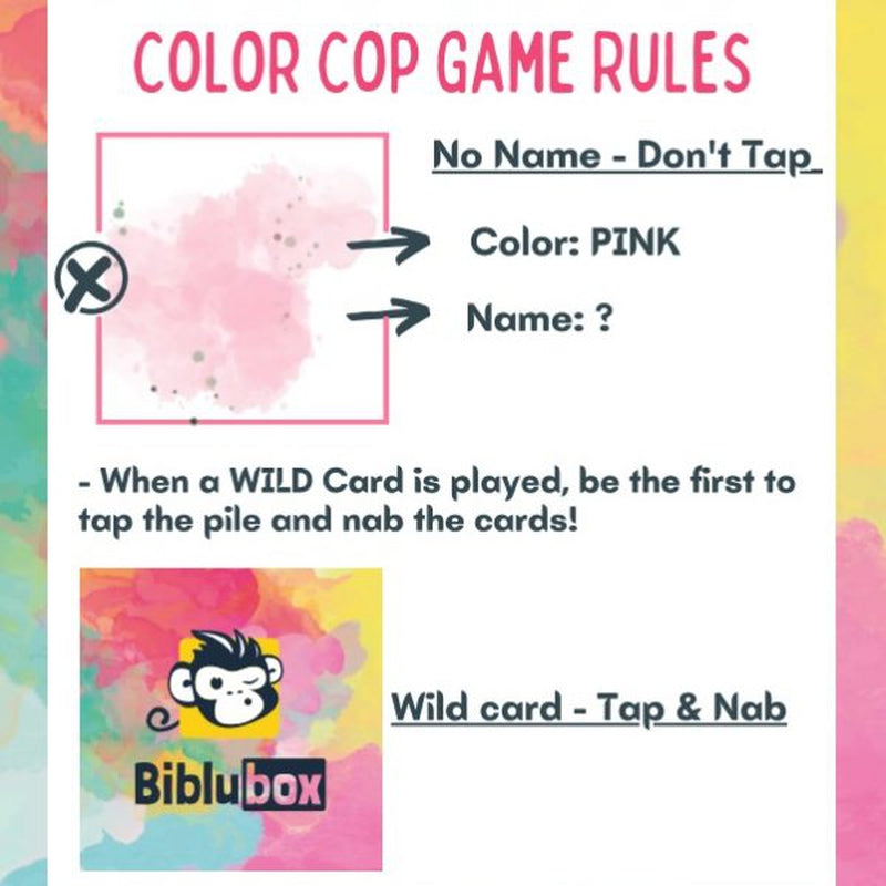 Color Cop Card Game