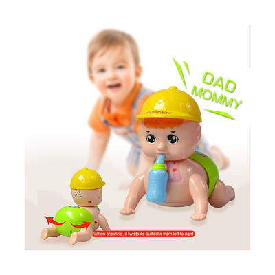 Musical Baby Crawling Toy With Baby Sound & Lights