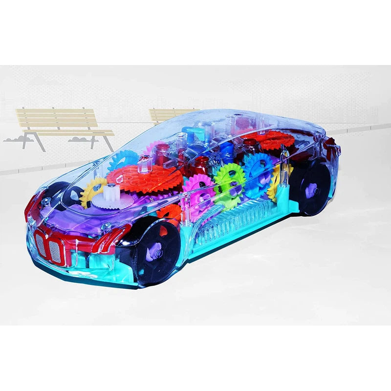 Automatic Gear Musical Car Toy with 3D Lights