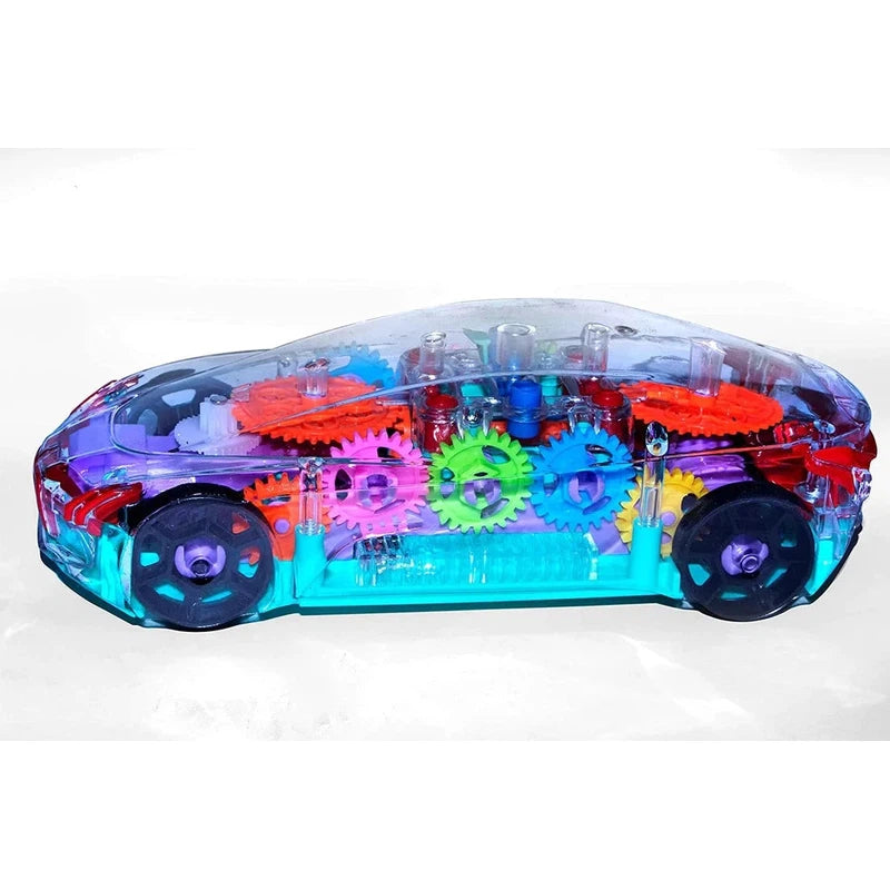 Automatic Gear Musical Car Toy with 3D Lights