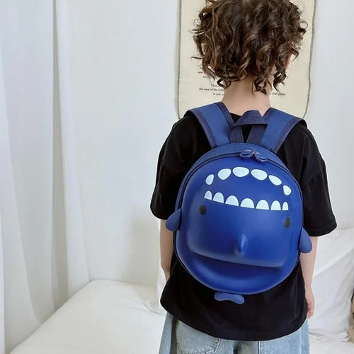 3D Shark Themed Backpack | Lightweight & Durable (3-6 Years) | Assorted Colors