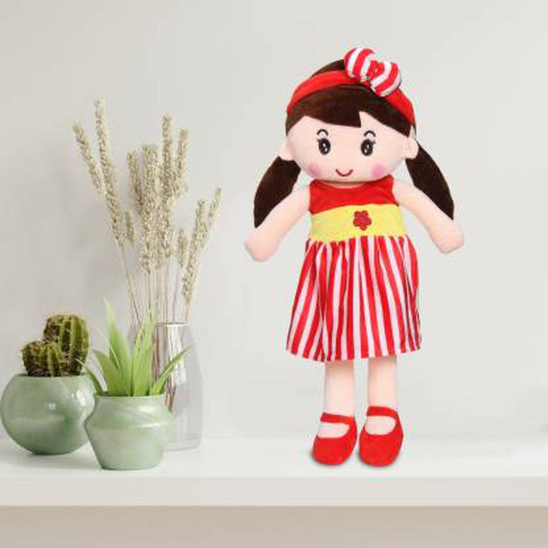 Cute Doll Super Soft Stuffed Dolls Red (Cute Doll - 50 Cm)