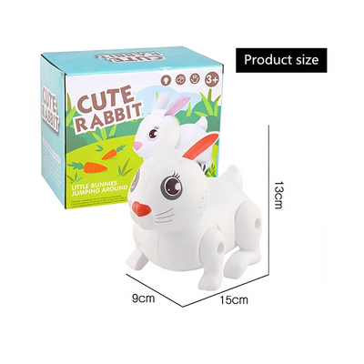 Walking Jumping Sound Cute Rabbit(Colour May Vary)(Pack of 1)