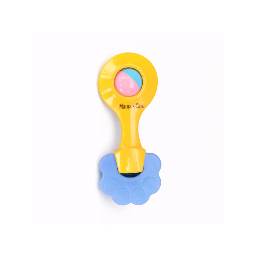 Mama's Care Hello Lil One Gift Set - Pack of 10+1 Teether Cum Rattle | Light Peach