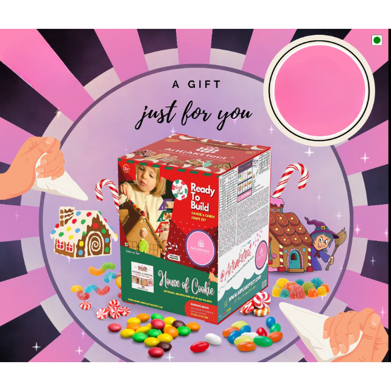 Hansel & Gretel Candy Cottage (House of Cookie Kit) | COD Not Available