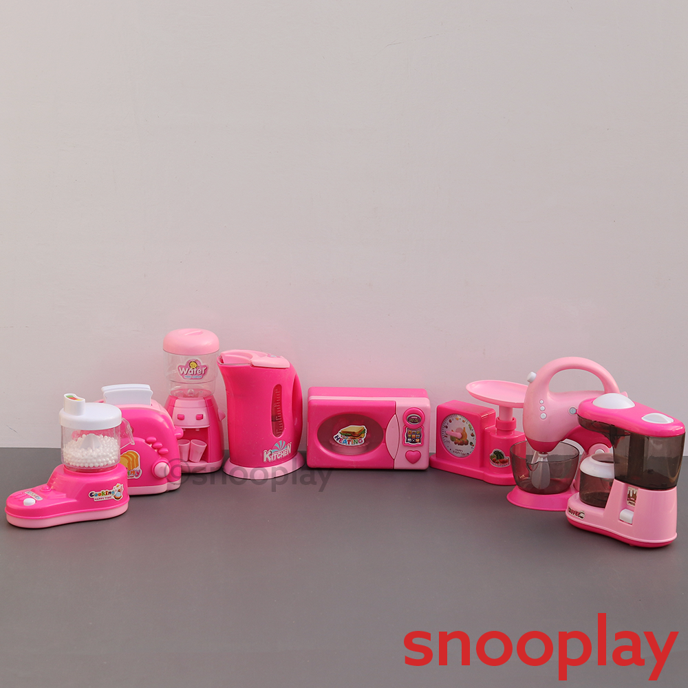 Big Fun Toy Set of 8 Battery Operated Family Suits Home Appliances (3-8 Years)