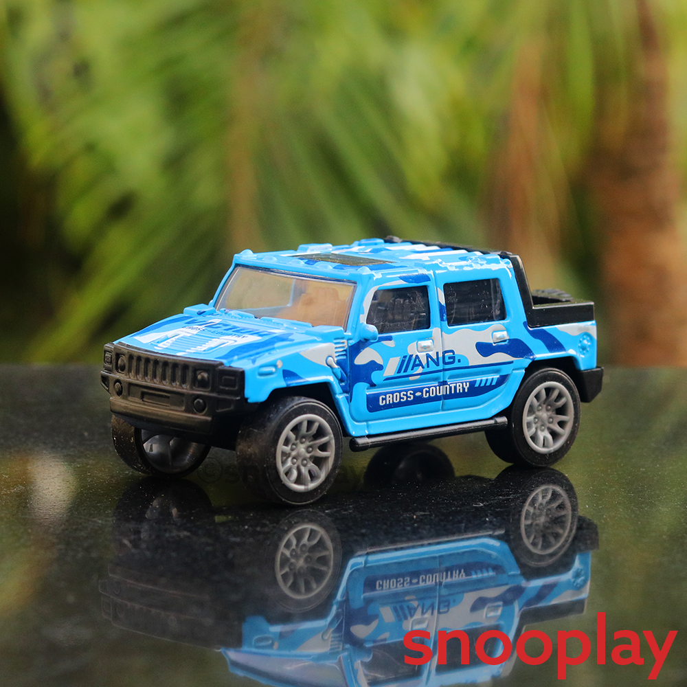 Diecast Cross Country Jeep Assorted Colors