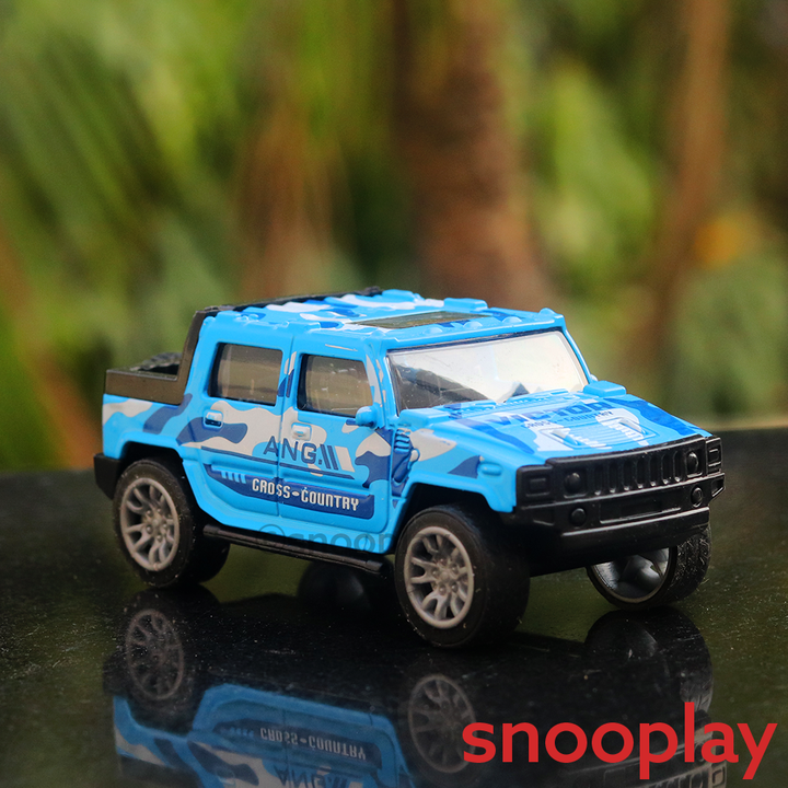 Diecast Cross Country Jeep Assorted Colors