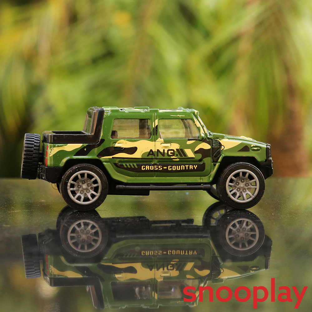 Diecast Cross Country Jeep Assorted Colors