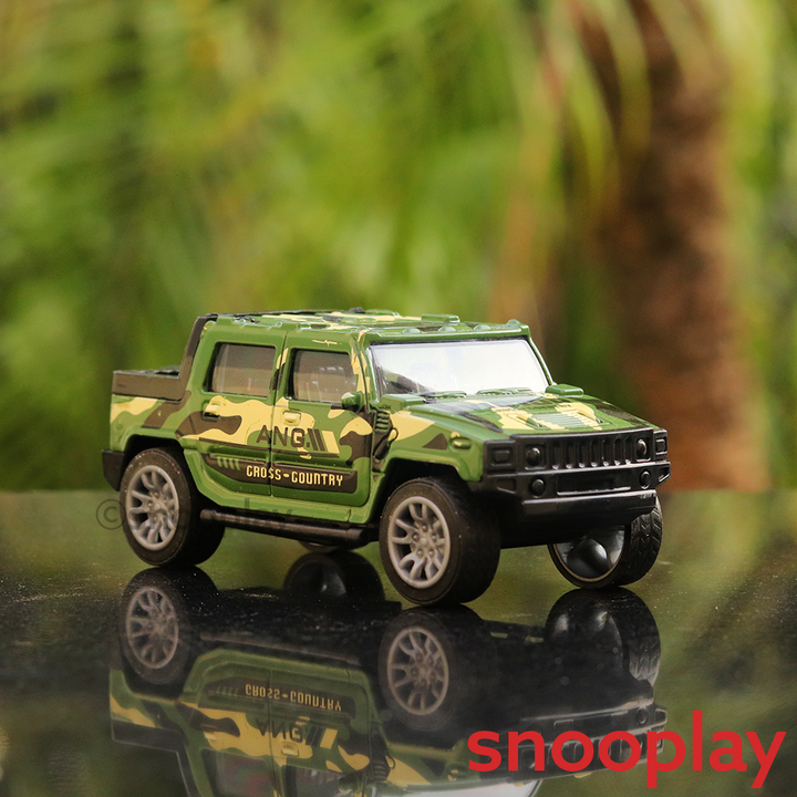 Diecast Cross Country Jeep Assorted Colors