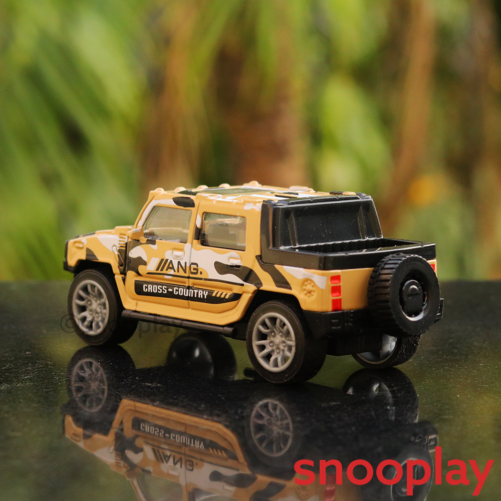 Diecast Cross Country Jeep Assorted Colors