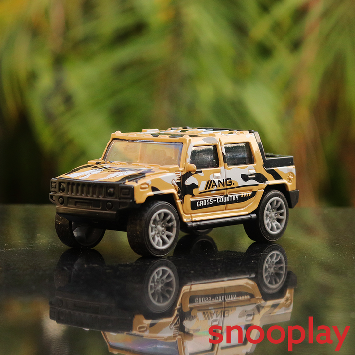 Diecast Cross Country Jeep Assorted Colors