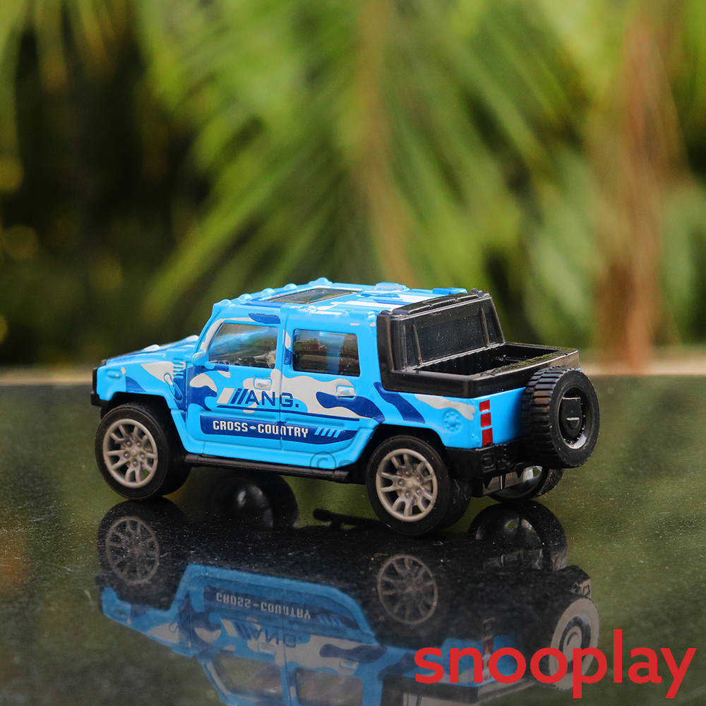 Diecast Cross Country Jeep Assorted Colors