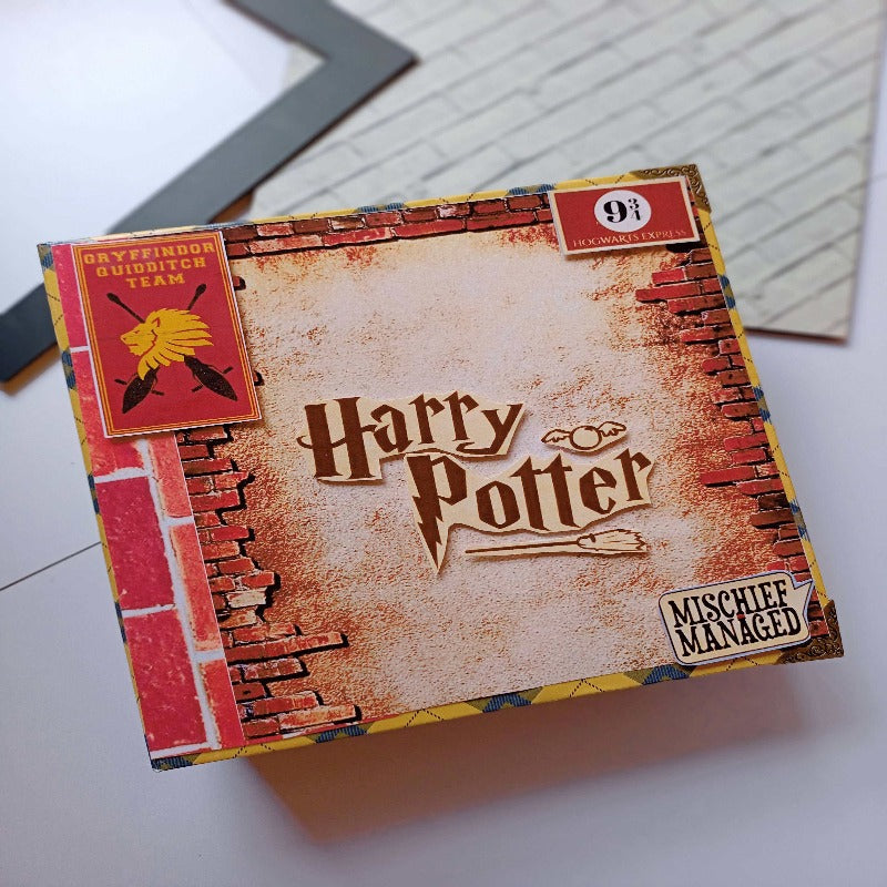 Gryffindor Personalised with Photo Harry Potter Scrapbook (COD Not Available)