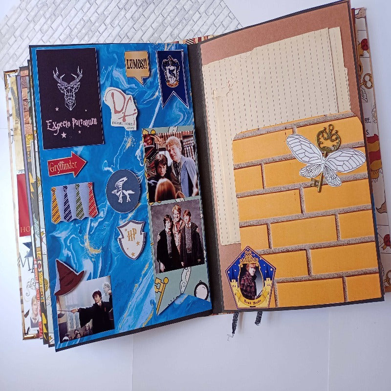 Chamber of the secrets harry potter scrapbook personalised for kids, him  and her – Zupppy
