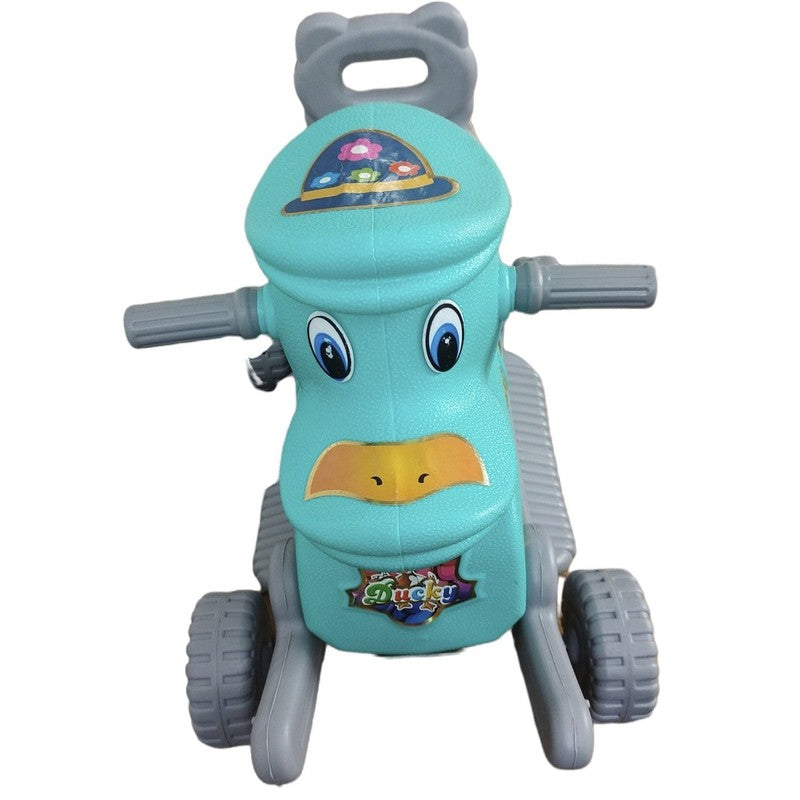 Duck Rider 2 in 1 Rideons & Wagons (Green)