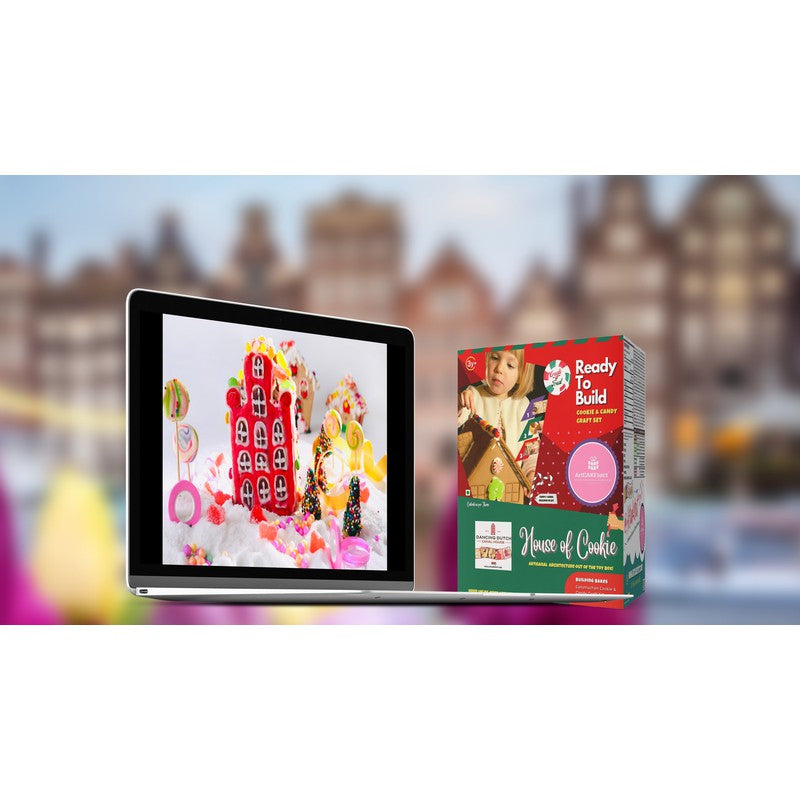 Dancing Dutch Canal House  (House of Cookie Kit) | COD Not Available