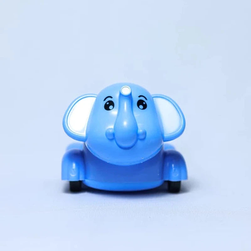 Friction Elephant Plush Toy - Multicolor