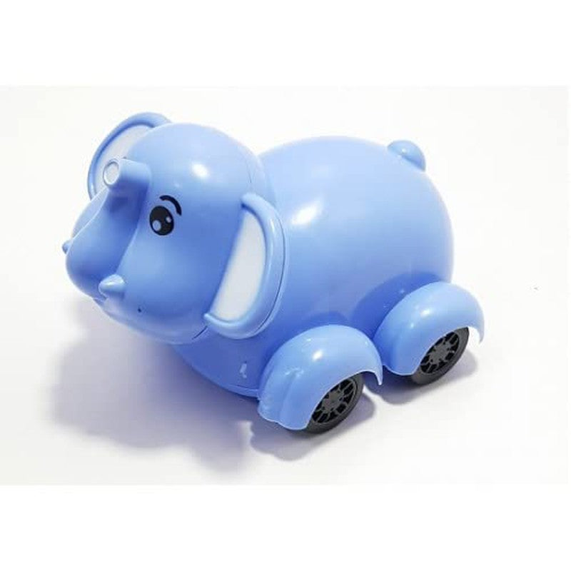 Friction Elephant Plush Toy - Multicolor