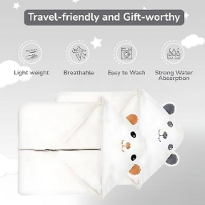Zikku Ultra Soft & Highly Absorbent Towel for Infants & Toddlers