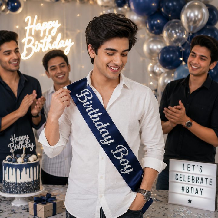 Birthday Boy Sash | Birthday Party Accessory