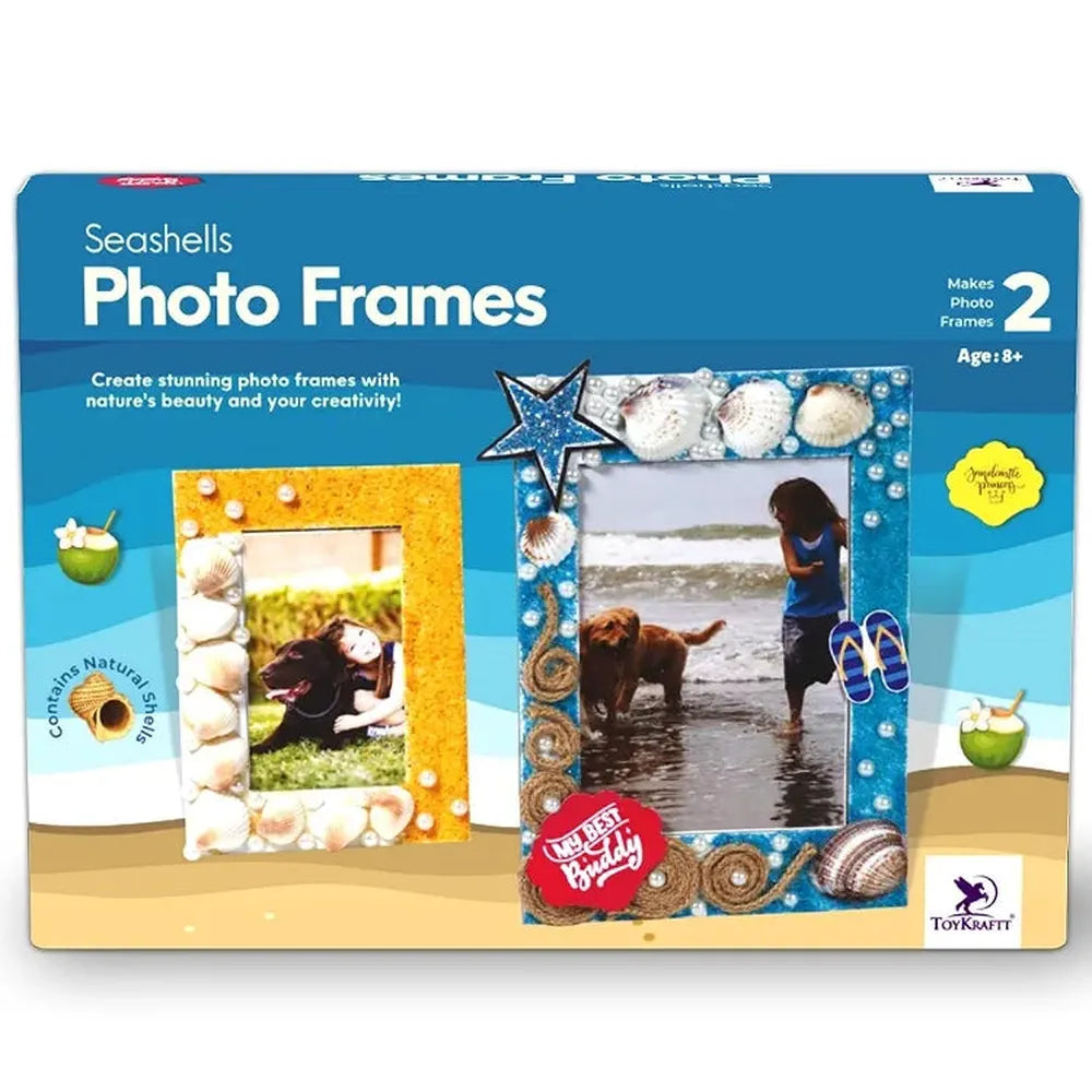 Toykraft Seashells Photo Frames DIY Art & Craft Kit