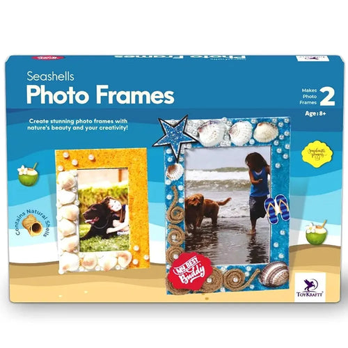 Toykraft Seashells Photo Frames DIY Art & Craft Kit