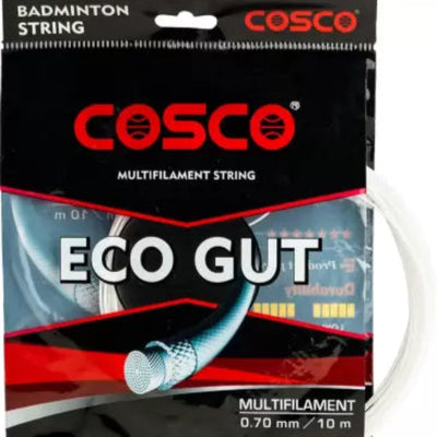 Durable & High Performance Cosco Eco Gut Badminton String- 10 m