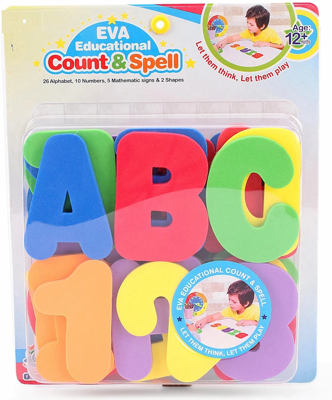 Ratna's EVA - Count & Spell | Educational Learning Toy