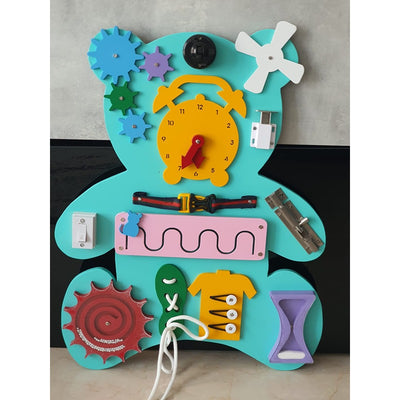 Teddy Busyboard Game For Kids
