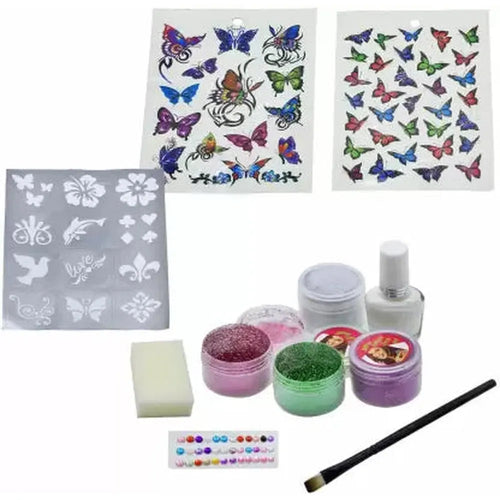 Ekta Glitter Tattoos Body Art Activity Kit (8-14 Years)