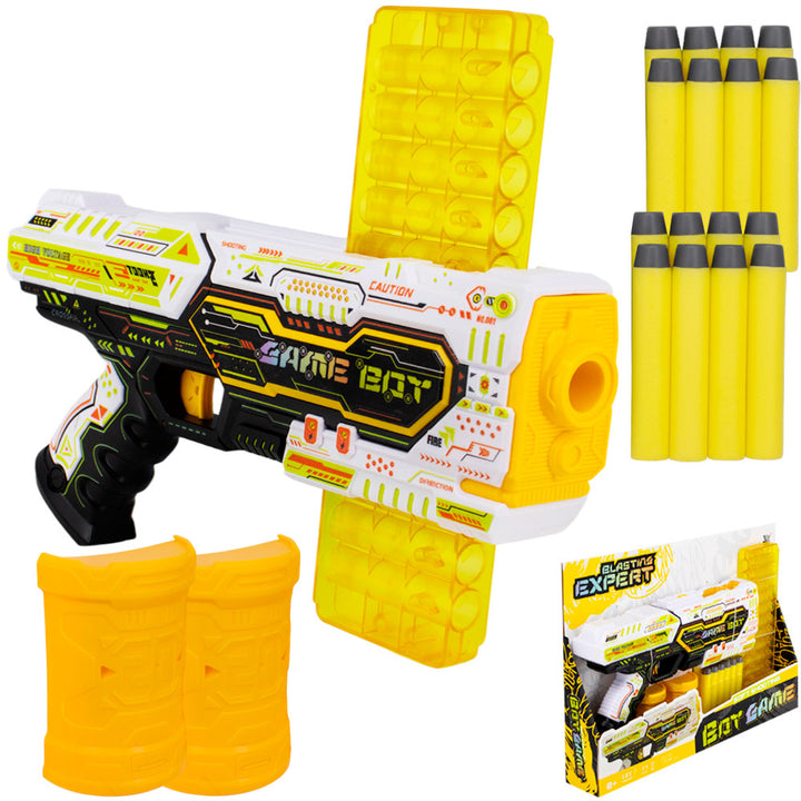 Lumo Blasting Expert Soft Shooting Game with 12 Soft Foam Darts | Safe Targeting Game