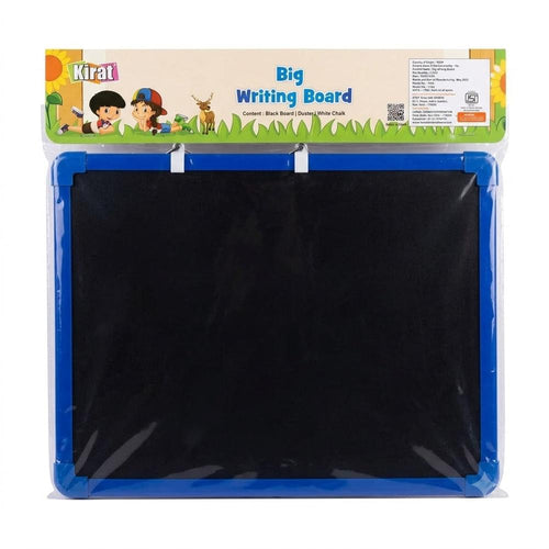 Kirat Big 2-in-1 Writing Board | Black Board & White Board | Educational Writing & Drawing Board