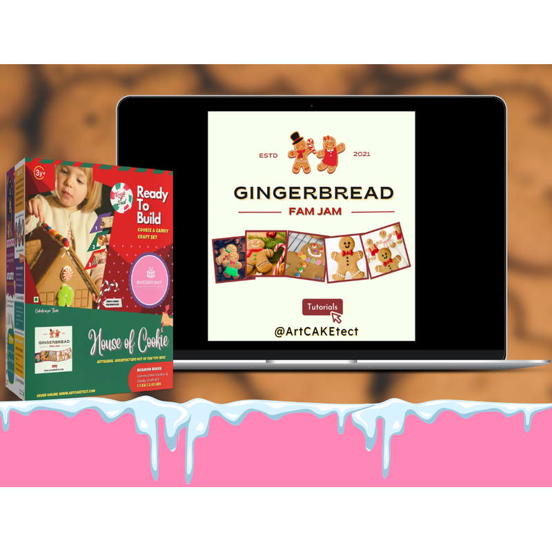 Gingerbread Fam Jam (House of Cookie Kit) | COD Not Available