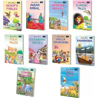 Famous Tales for Kids (Set of 10)